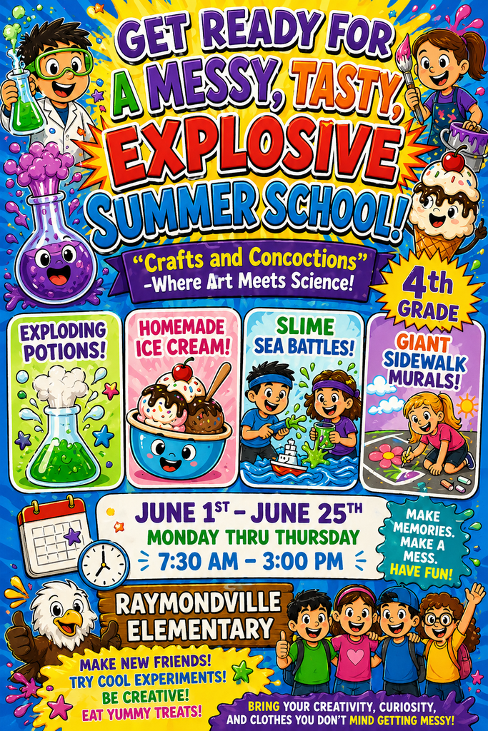 4th Grade Summer School Flyer