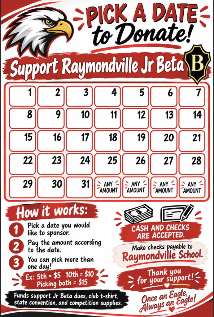 Jr Beta Fundraiser