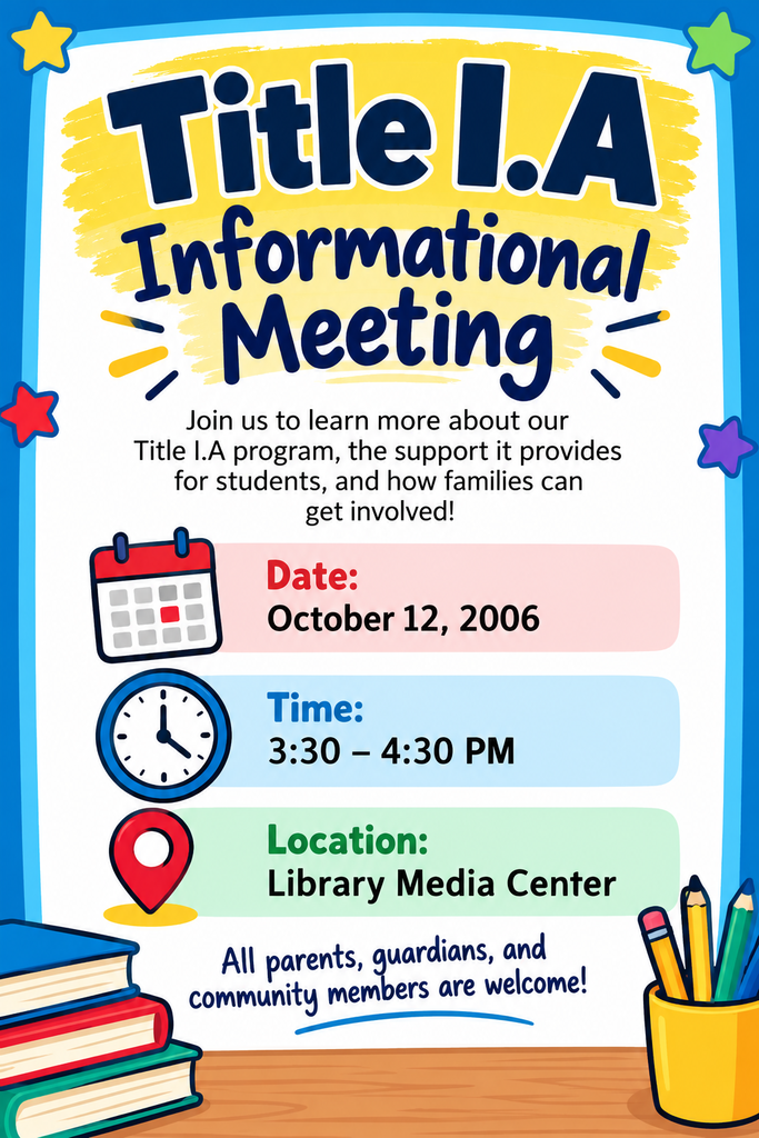 Title I.A meeting