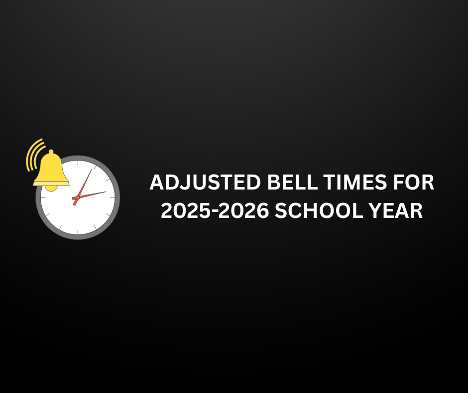 Adjusted Bell Schedule