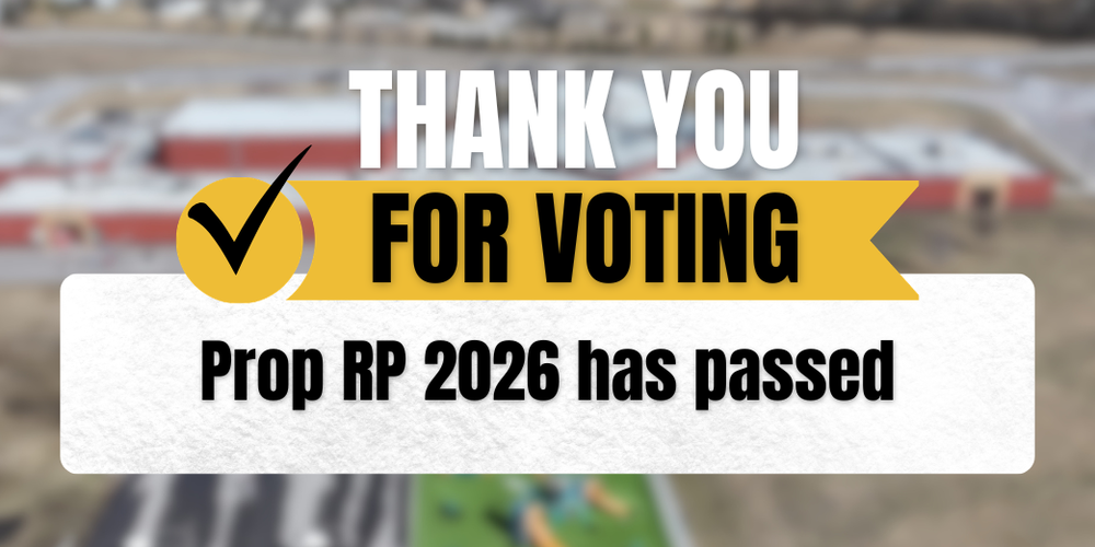 "Thank You For Voting. Prop RP 2026 has passed."