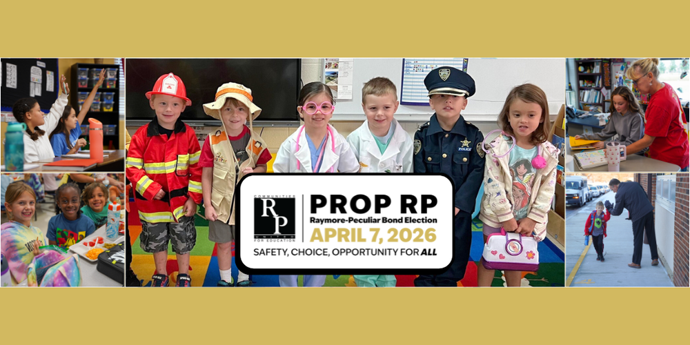 Various images of students smiling.