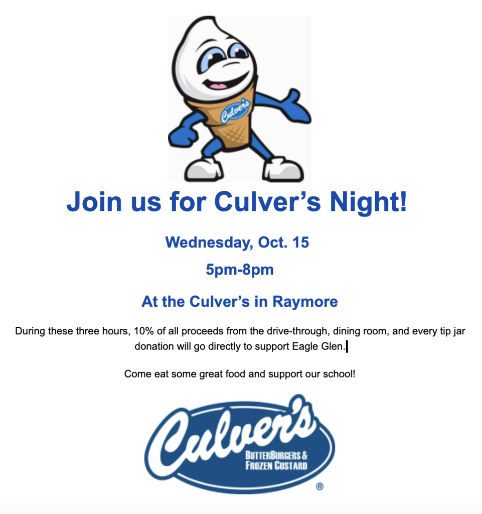 Culver's Night