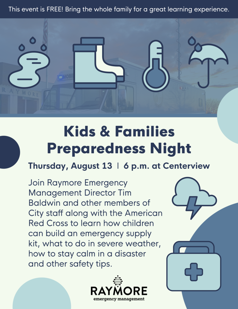Kids and Families Preparedness Night