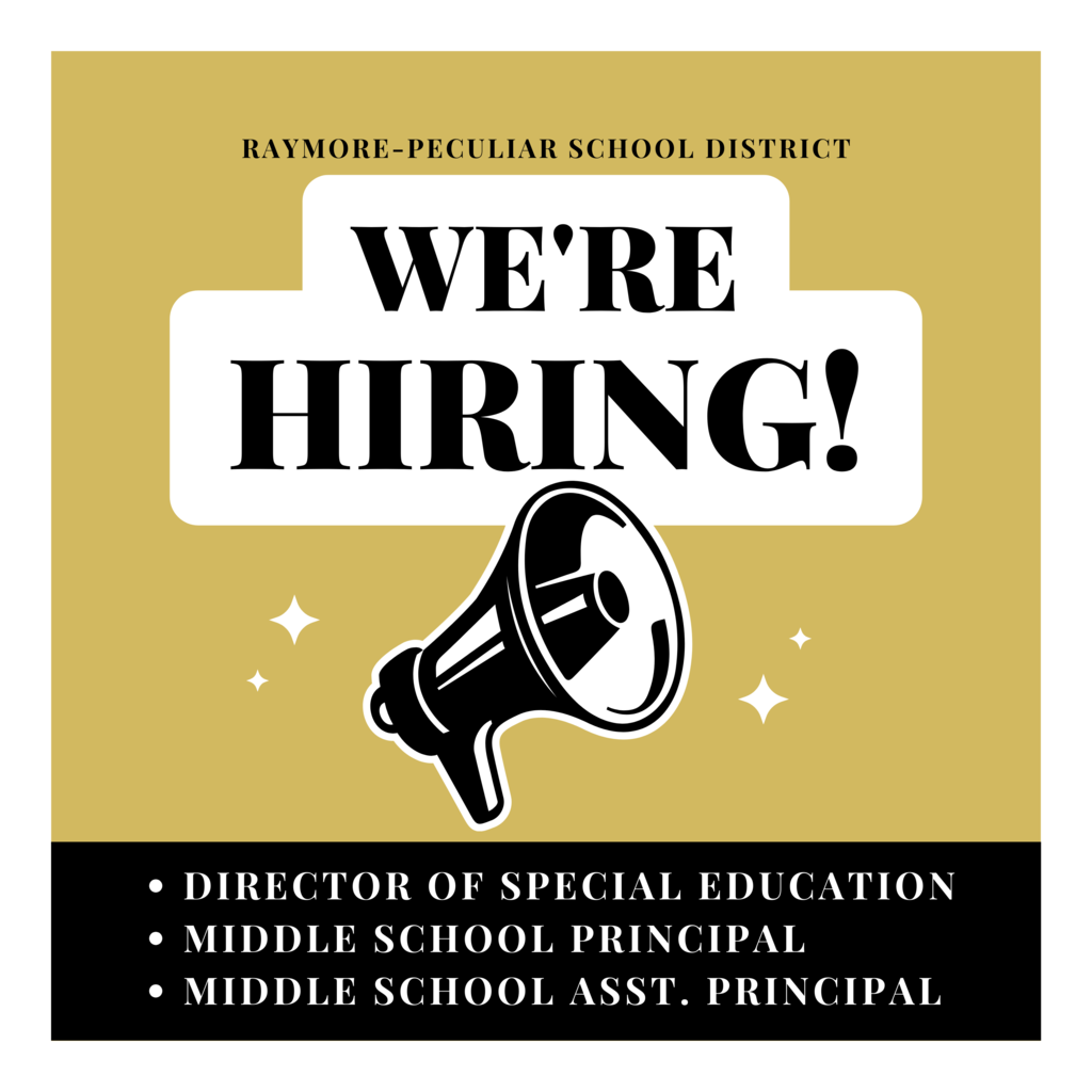 We're hiring graphic with positions listed