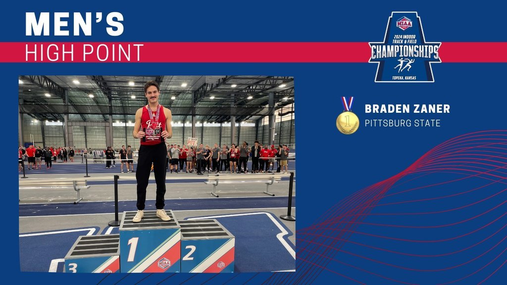 Braden Zaner won the most points at the meet