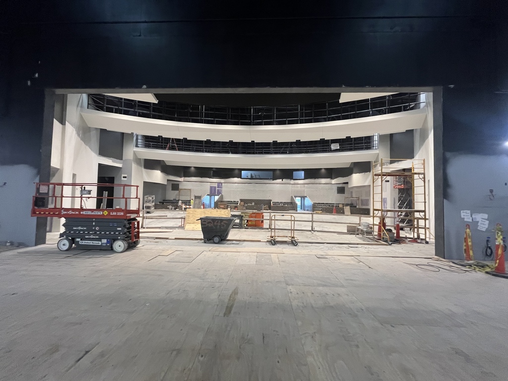 Interior of the Performing Arts Center