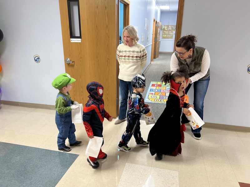 Visits Hall of Therapies!