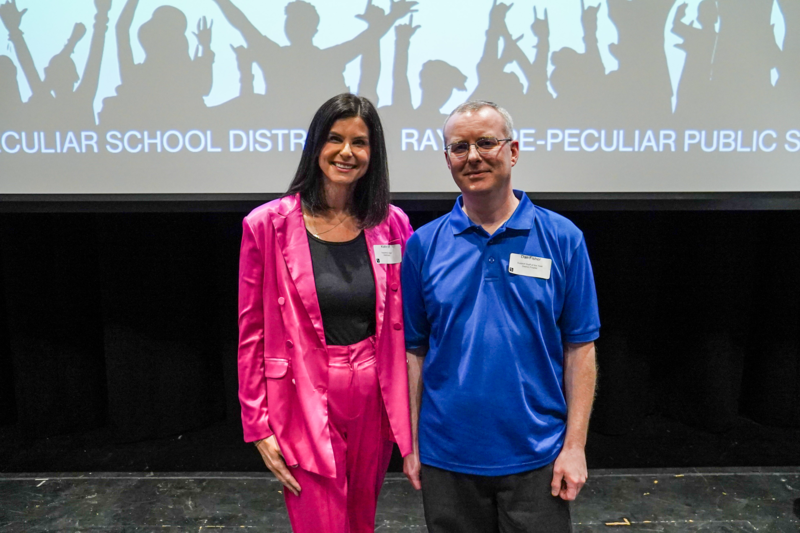 Katie Huff and Dan Fisher.