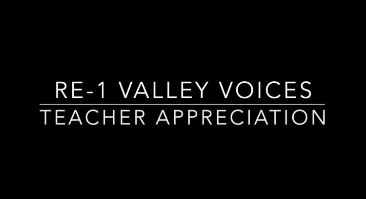 Re-1 Valley Voices-Teacher Appreciation