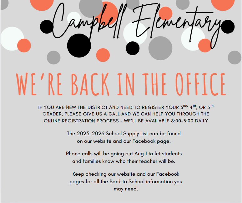 We're back in the office!
