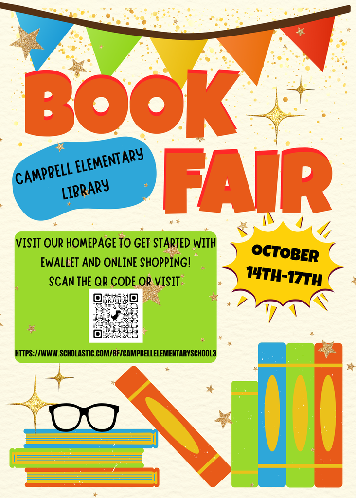 Colorful  Book Fair Flyer