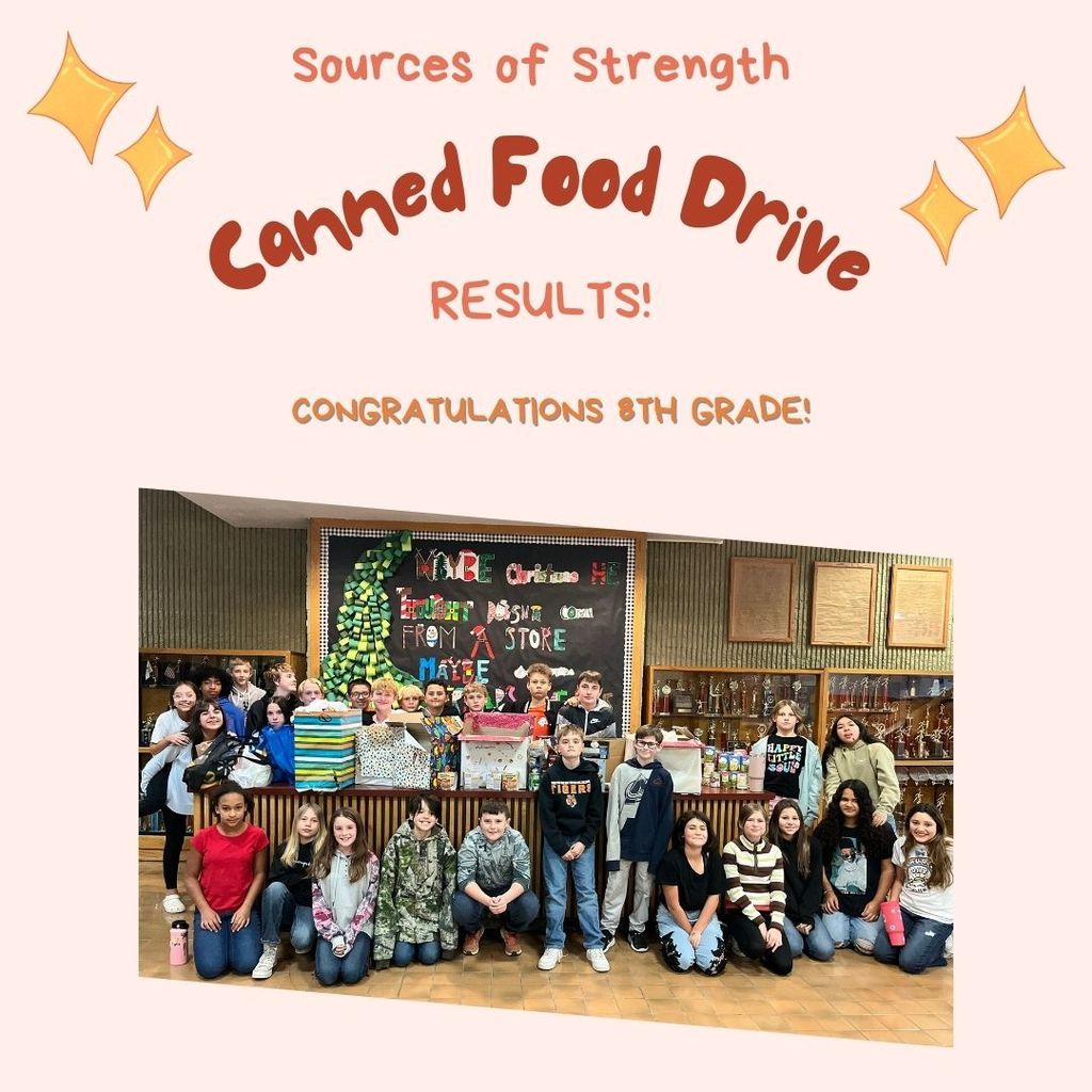 Canned Food Drive Winners