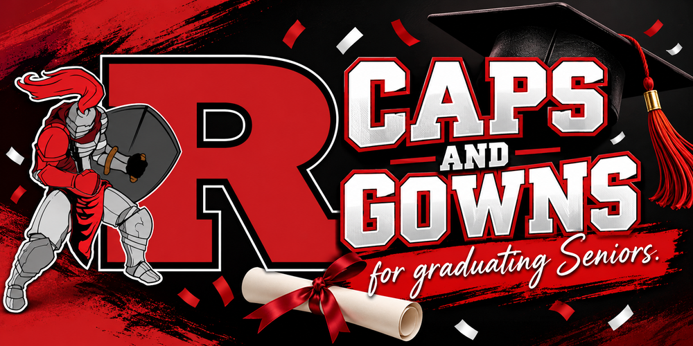 Caps & Gowns for Graduating Seniors