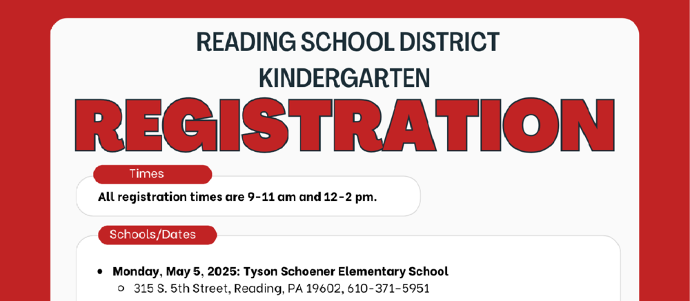 Kindergarten registration