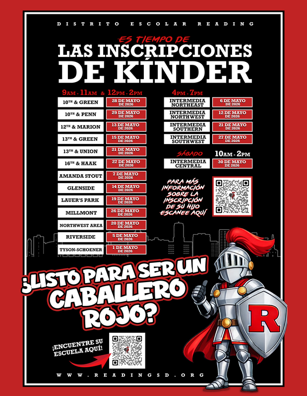 Kindergarten Registration Poster 