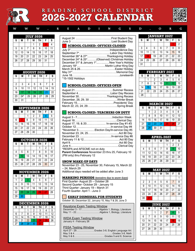 RSD 26-27 Calendar - English
