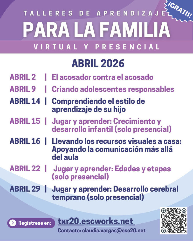 Talleres para La Familia