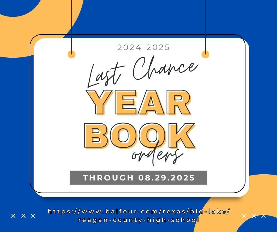 Yearbook Orders