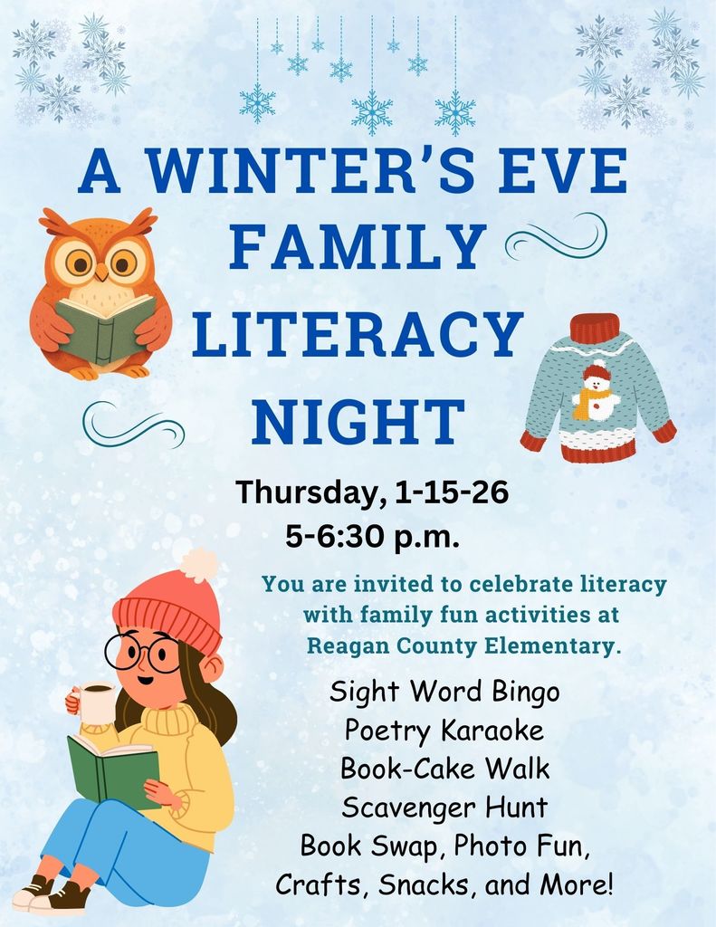 Reminder- Literacy Night 