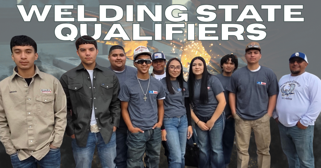 Congratulations to our RCHS Welders who competed at TSTC in Abilene today! Each welder showed up, showed out, and punched their ticket to State!  A BIG shoutout to Javier Davila for ranking Top 20 out of 800 welders— what an incredible accomplishment!  We  can’t wait to see y'all represent RCHS at State! #OwlPride