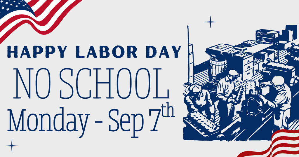 Just a friendly reminder that RCISD will be closed Monday, September 7th, in observance of Labor Day. Enjoy the long weekend, Owls, and we’ll see you back at school on Tuesday!