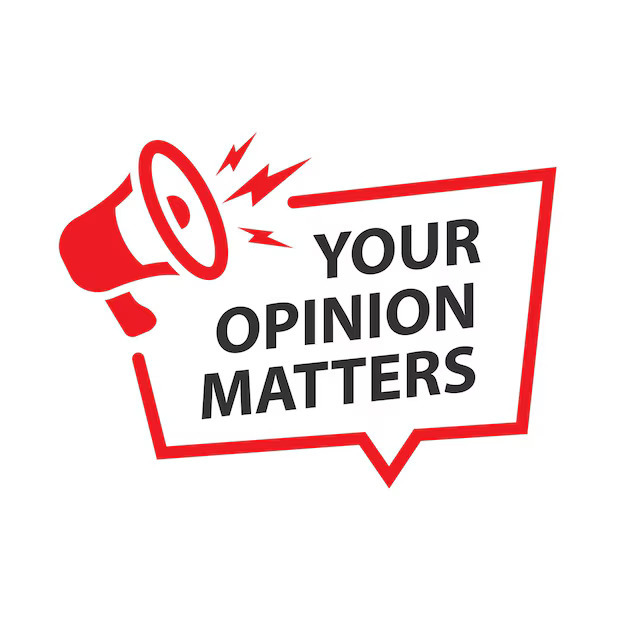 quote box with phrase "Your Opinion Matters"
