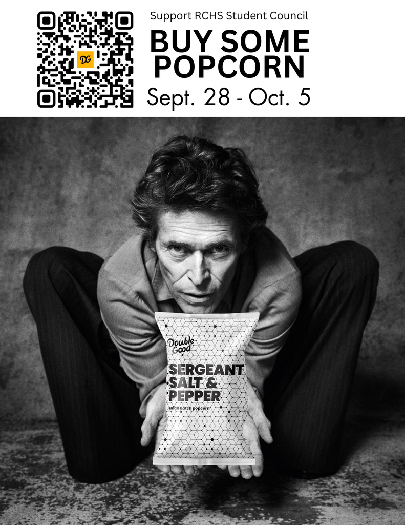 buy popcorn from Willem Dafoe