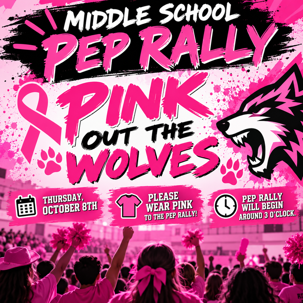 MS Pep Rally Theme Pink Out