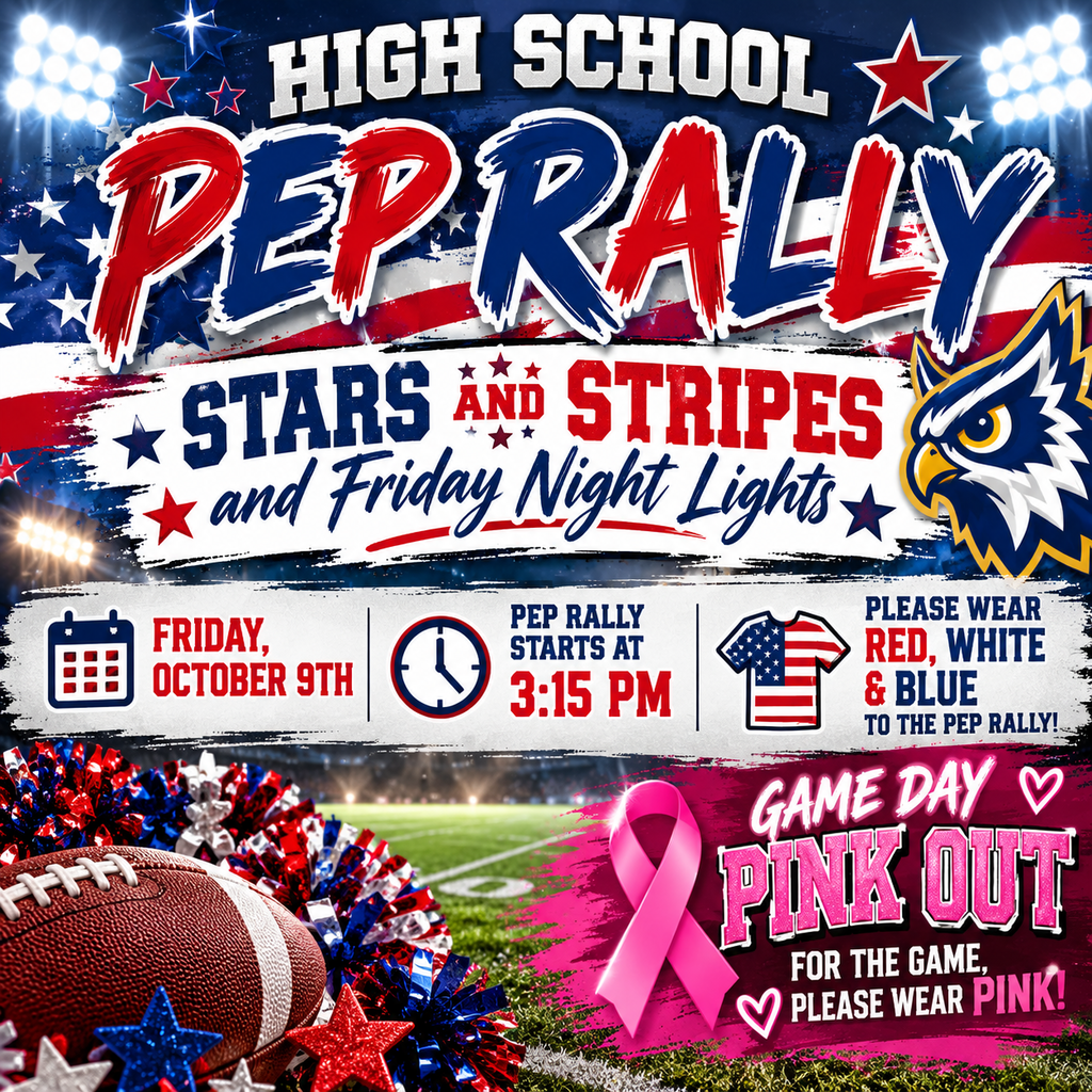 HS Pep Rally Theme USA