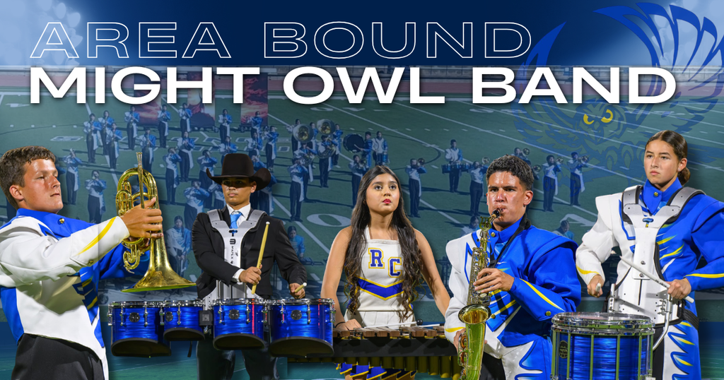 Your MIGHTY OWL BAND will be competing in the UIL Area Marching Band Contest this Saturday-October 31st in Lubbock at 5:50 PM! Join us in wishing these talented Owls the best of luck as they take the field! We're so proud of you and can't wait to see your performance! #OwlPride