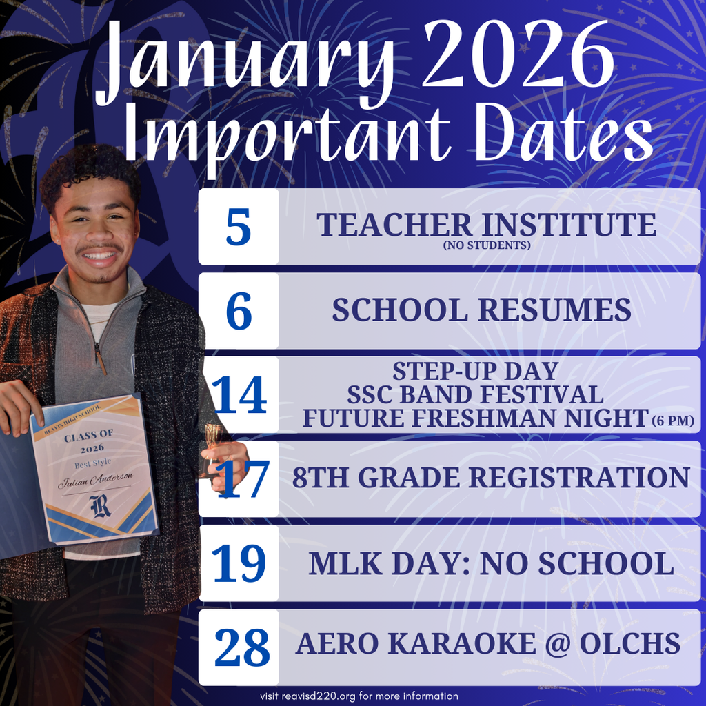 January Dates to Remember