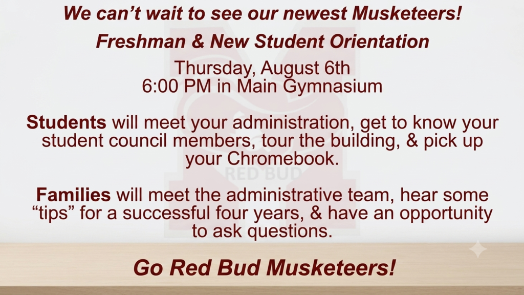 New Student Orientation