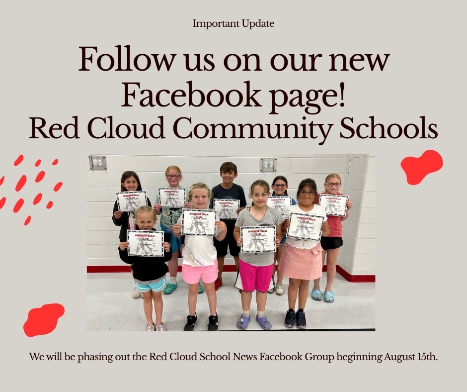 Follow our New FaceBook