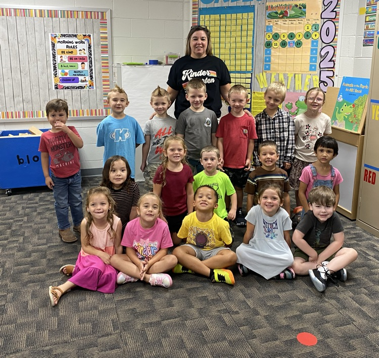First Day of Kindergarten - Class of 2038