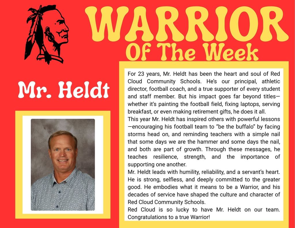 warrior of the week