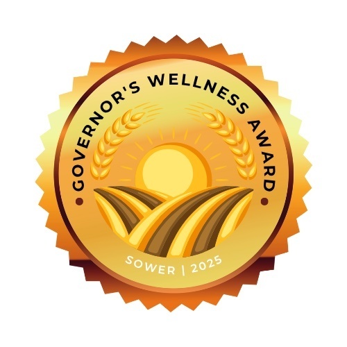 2025 Governor's Wellness Award Logo Sower