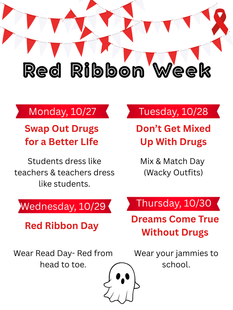 Red Ribbon Week, October 27-31