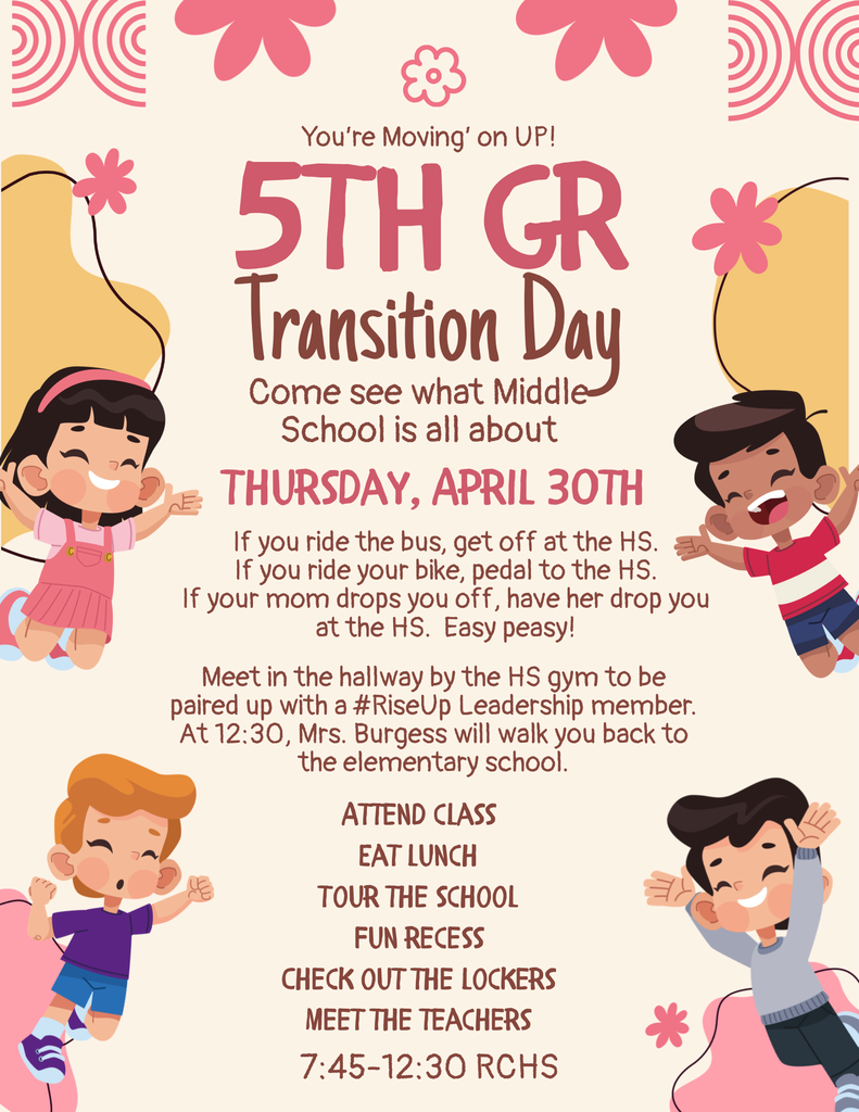 5th Grade Transition Day