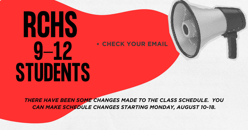 Schedule Changes
