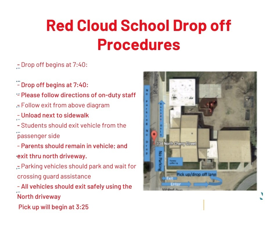 Drop off procedures