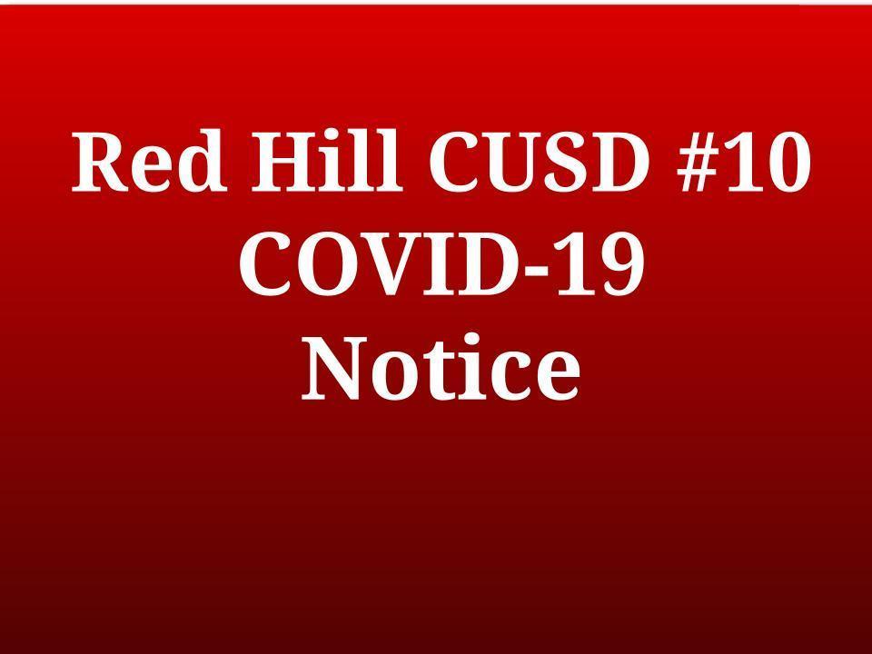 COVID-19 Notice