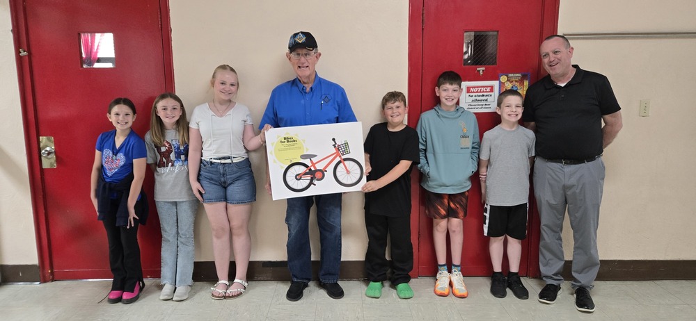 Bikes for Books Group Photo