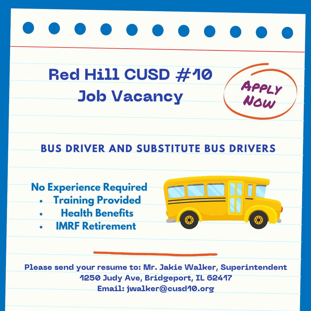 Bus Driver and Substitute Bus Drivers - Apply Now