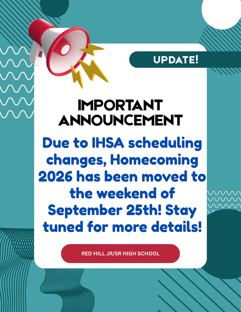 Blue And White Modern Important Announcement Flyer (1)