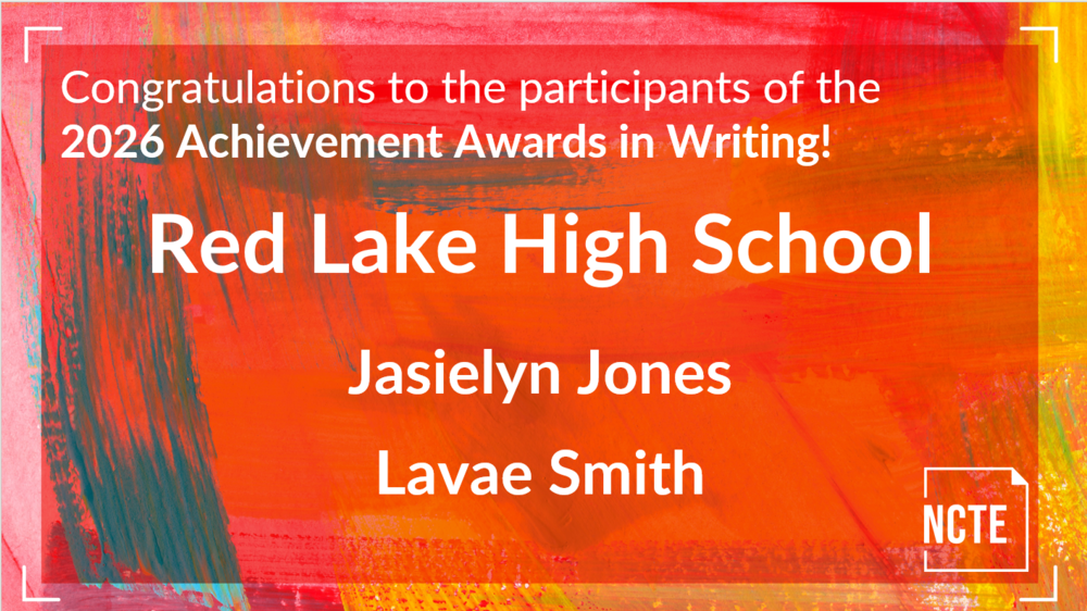 congratulations to teh participants of the 2026 Achievement Awards in Writing!