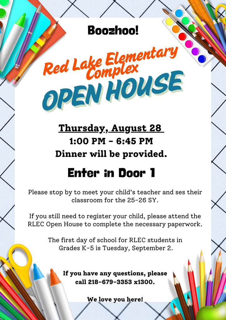 open house Thursday, August 28 1:00pm-6:45pm