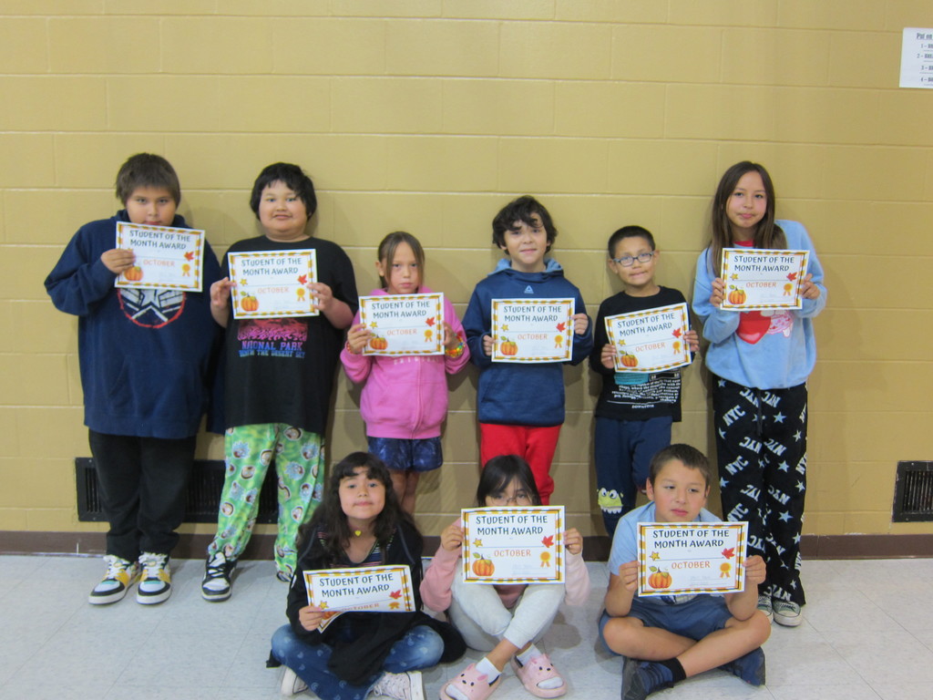 September Students of the Month