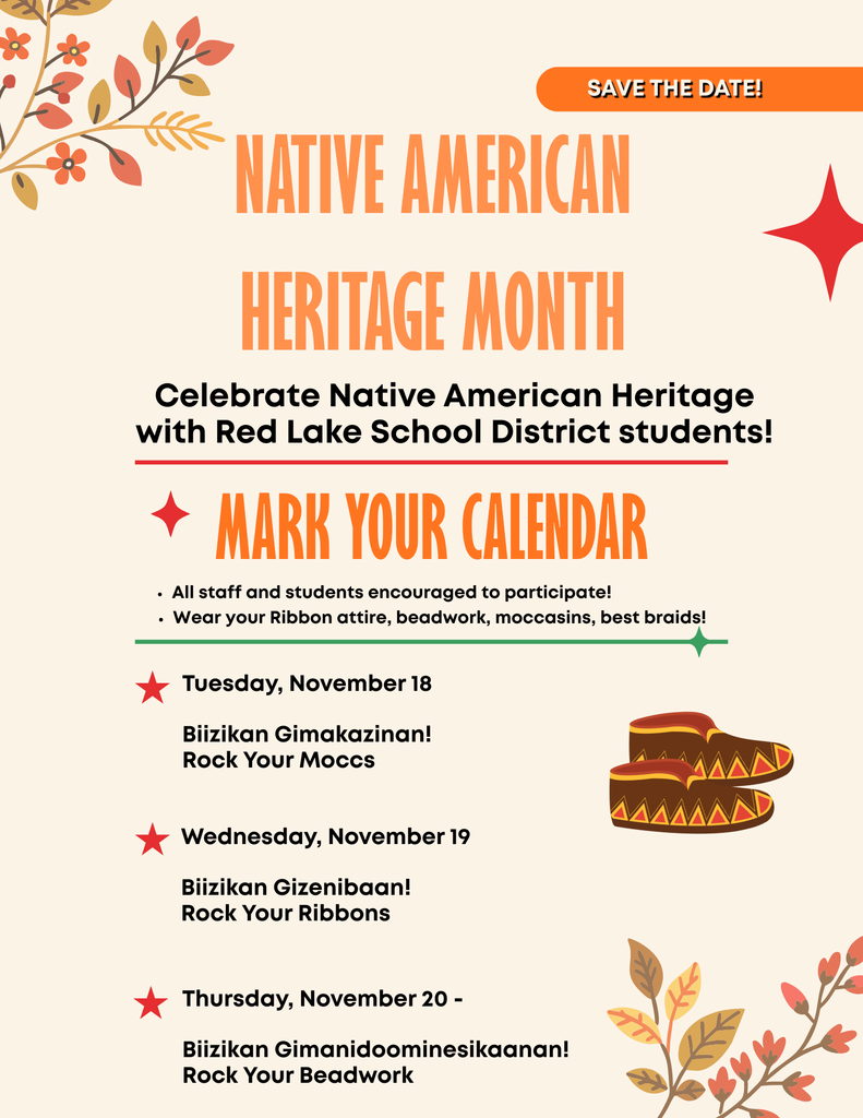 Celebrate Native American Heritage Month with Red Lake School District Students!