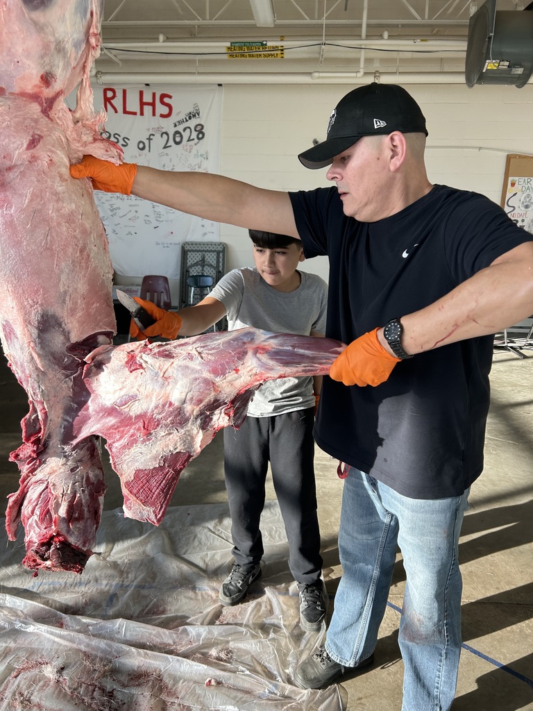 From field to feast! Students learned to process deer with Rob May, Ty Stately, and Daris Rosebear—then cooked and enjoyed their hard-earned meal.